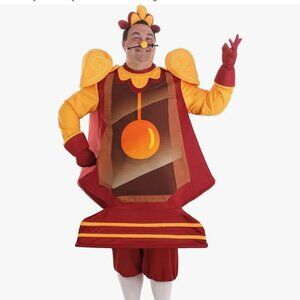 Disney's Beauty and the Beast Cogsworth Plus Size Costume 2X
